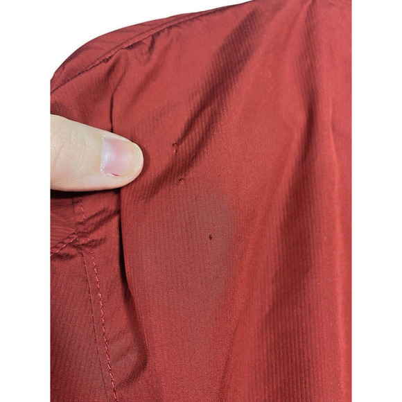 OU Windbreaker Jacket Size XL Mens Vintage Team Nike Oklahoma Sooners Full Zip - Picture 10 of 10